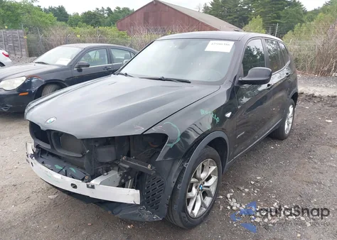 2013 BMW X3 xDrive28I из США, поврежденный, VIN 5UXWX9C56D0A29883